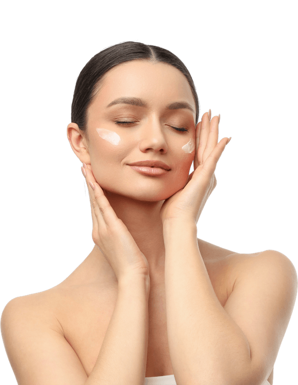 Woman with radiant skin